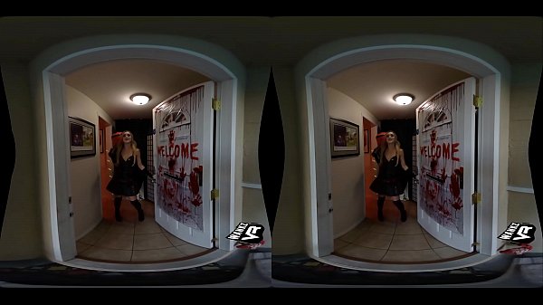 Nonton Wankzvr - Halloween House Party: Cum-slinger Starring Chloe Cherry, Kali Roses, Kyler Quinn & Aryana Amatista thumbnail