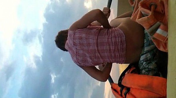 Nonton Blond Stud Ravishing His Tanned Woman In A Rubber Boat thumbnail