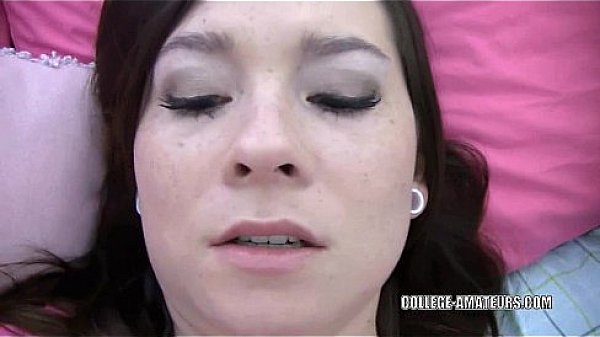 Brunette Coed Danika Michelle Is Fucking Her Dildo thumbnail