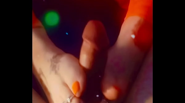 Prettyfeetelite - Barefoot Goddess Twinkletoes - Handjob And Footjob Ignoring Husband While On The Phone With Lover With Slo-mo Cumshot thumbnail