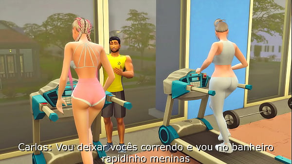 Nonton Mulher Transando O Instrutor Da Academia thumbnail