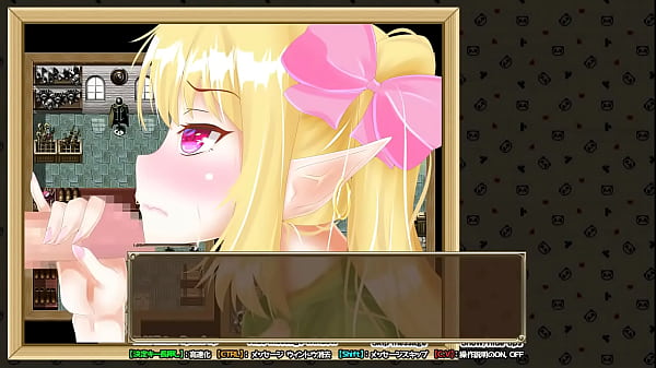 Cute Blonde Doing A Handjob And Then A Blowjob In El Shotenken Erotic Hentai Game thumbnail