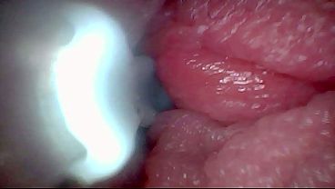 Let'_s take a peek into my juicy pussy together (endoscope camera)