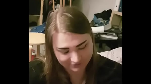 Notagirl - Crossdresser Struggling To Pleasure A Big White Cock With A Blowjob. Very Big Dick! thumbnail