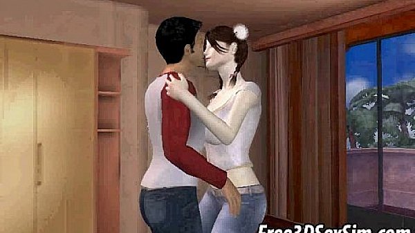 Foxy 3d Babe Sucking On A Cock And Getting Licked thumbnail