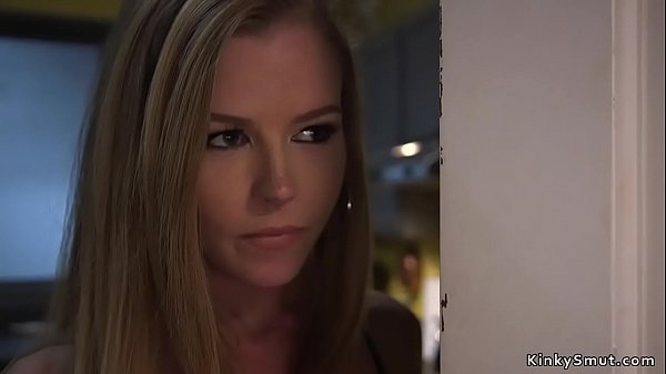 Seth anal fucks hot busty step sister of his big tits girlfriend in threesome bondage 