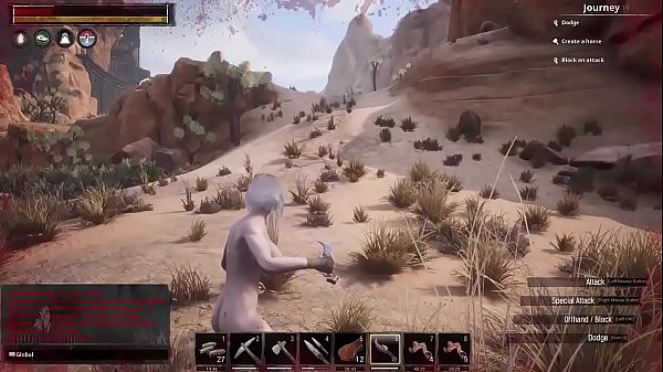Hot Sexy Conan Exiles Nudity Ass Tits Episode 7 Barbarian Albino Ass 