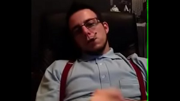 Intellectual boy with big cock watching porn - I met him at make69.com