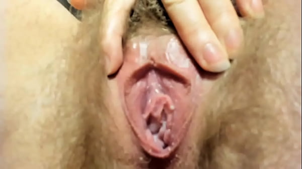 Horny Wet Hairy Pussy Wide-opening! thumbnail