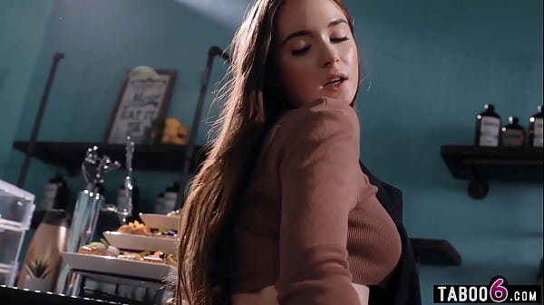 Petite Latina Teen S Her Gf At Work But She Came In Early So They Fooled Around thumbnail