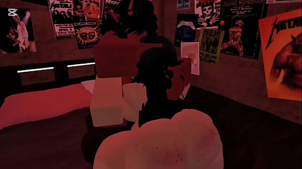 Hard sex in a Roblox condo 