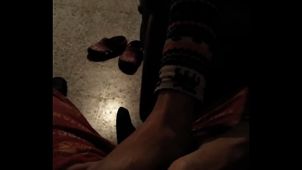 Footjob Nice Wife thumbnail