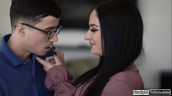 Latina Lily Lane Sees Milf Wife Sheena Ryder Kissing Her Teen Neighbor And Taking His Dick Out.the Busty Brunette Lets Her Watch How She Gets Fucked thumbnail