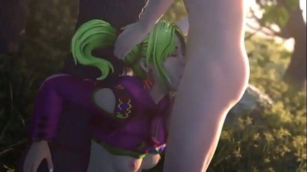 Chica de fortnite chupando verga y corrida