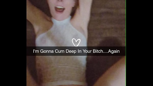 Neglected pregnant cumslut cheats & gets creampied on snapchat