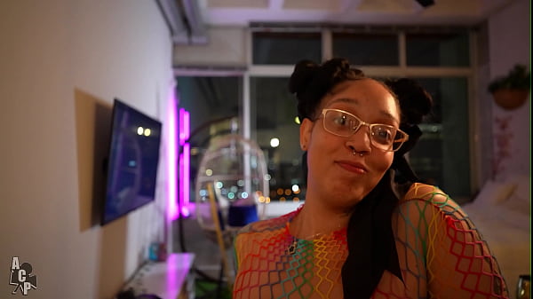 Ebony Bbw Slut Fucks Clown And Sucks His Big Dick thumbnail