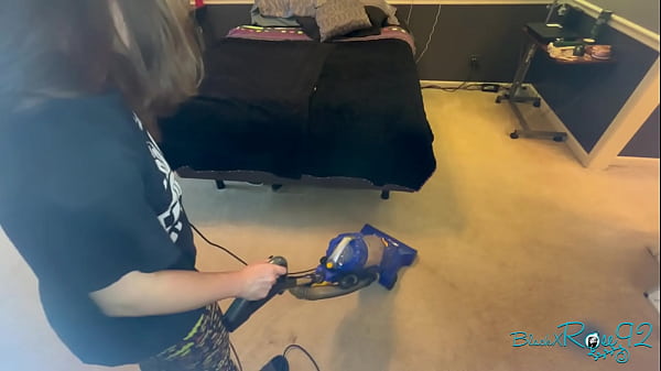 Vacuuming My Bedroom Milf Housewife Housecleaning thumbnail