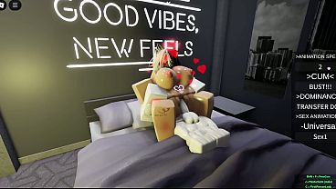 Roblox cute puupygirl has fun in condo