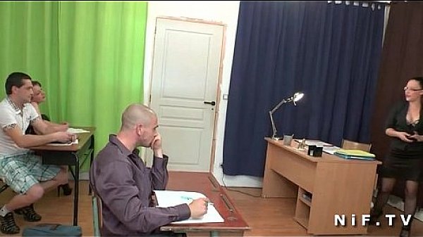 French Amateur Brunette Hard Fucked In Threesome thumbnail