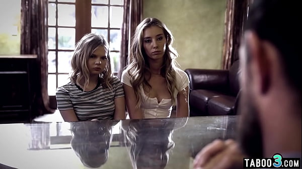 Small Titted Teen Lesbians Fucked By A Dirty Counselor thumbnail