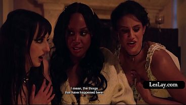August Skye And Lana Smalls A Haunted Mansion Where They Meet Ghost Penny Barber And Have Their First Lesbian Experience thumbnail