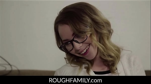 RoughFamily - Nerdy Step Sister Needs her Stepbrother'_s Cock for Education