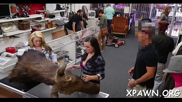 Slutty Beauty Has Sex In Shop thumbnail