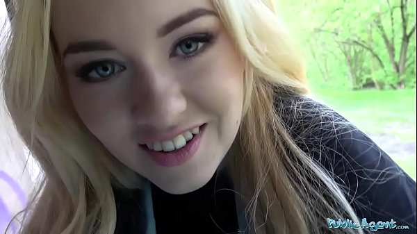 Public Agent Hit blonde student 
