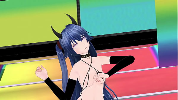 pink cat [mmd]