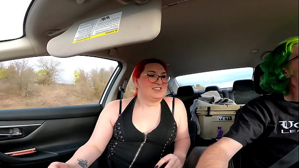 Mtf Asian American Redhead Shemale Cum Slut Impregnablelexa Gives Her Daddy Dominant Road Head Before Inserting Electric Shock Anal Plug thumbnail