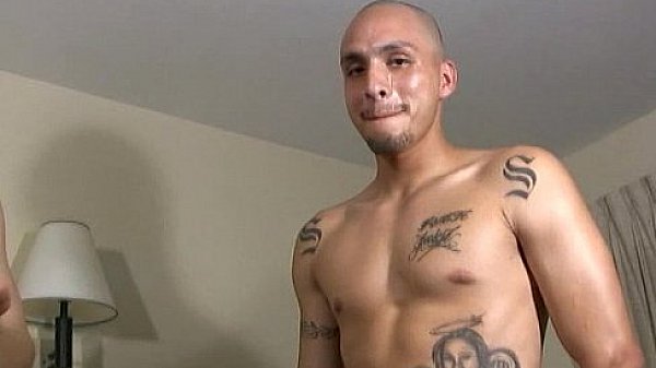 Hot gay Mexican latino men fuck hard and cum all over each other 