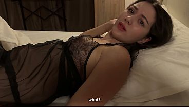 Big Ass Step Sister Only In Panties Jerking Off Stepbrother And He Couldn'_t Resist to Fuck Her Hard!