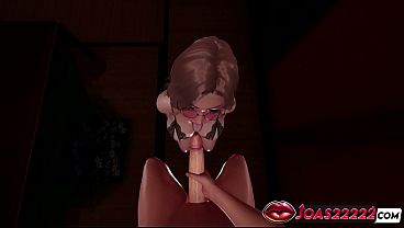 Kate The Naughty Cock Worshipper In 3d Anime Porn - Dual Hand Stroking Thick Dick Moaning Deeply, Sensitive Head Teasing And Messy Throat Sucking Ending In Swallowed Cum Rule34 Hentai thumbnail