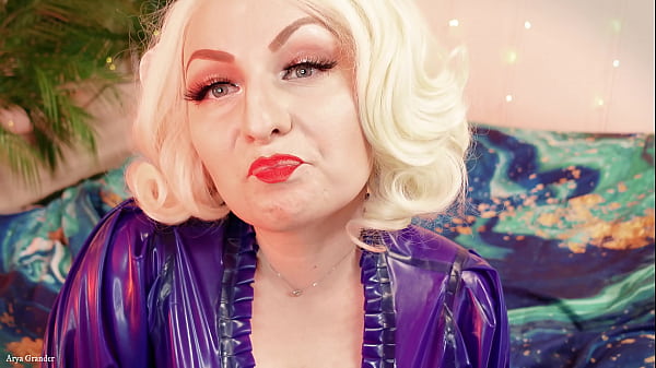 Nonton Jerk Off Instruction Video - Dirty Talking Latex Milf thumbnail