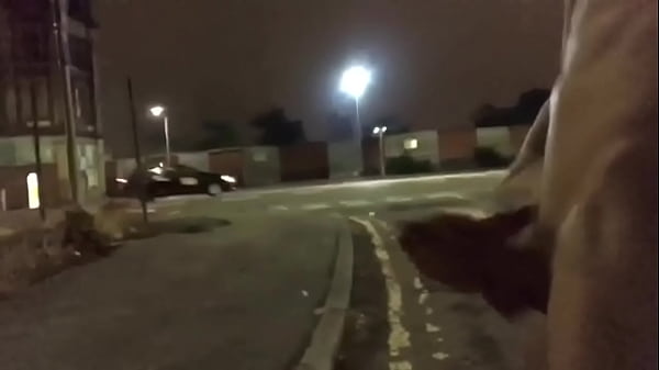 Exibi&ccedil;&atilde;o No Meio Da Rua, Masturbando De Pau Duro Na Estrada thumbnail
