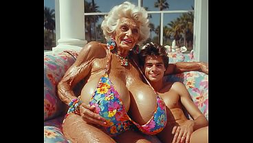 Nonton Ai Vid - Grandma Takes Bikini Off - Sample Teaser From Deviantart Video thumbnail