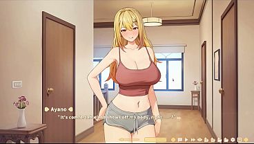 Hentai Game &ndash_ Ayano Blowjob and Cowgirl scene - Hentai Gameplay Animation