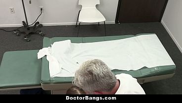 Taking The Doctor's Thick Cock While The Nurse Watches thumbnail