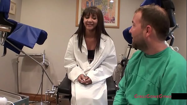 Hidden Cameras Record Ebony Freshman Teen Cutie Eliza Shields's New Student Exam At The Gloves Hands Of Doctor Tampa - See Movie Only Exclusively At Girlsgonegyno thumbnail