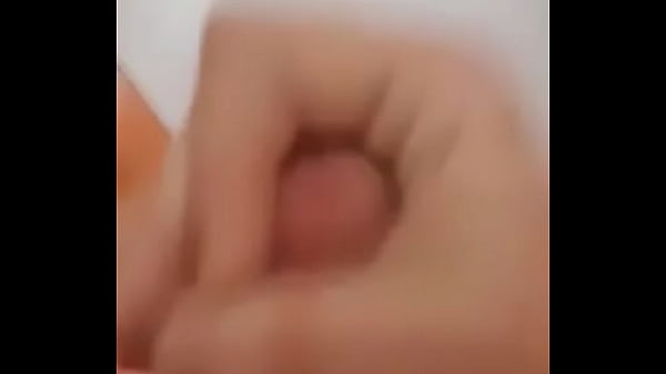 Guy playing with his dick