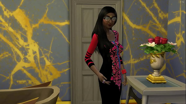 Indian Step Son Bursts Into The Bathroom Over His Mom While She Takes A Bath thumbnail