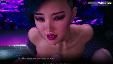 City of Broken Dreamers | Hot romantic sex with a sexy asian girlfriend teen with a big ass and horny for some cum mouth | My sexiest gameplay moments | Part #8