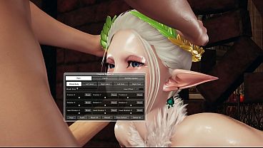 Princess Ephildis Gloryhole & Stocking Foot Fetish 3D Hentai - Huge Cock Stroking & Deepthroat and Facial Finish 