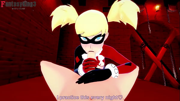 Harley Quinn Masturbing So I Help Her Pov thumbnail