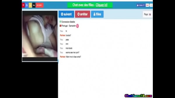 Horny Portuguese Teen Show Boobs On Webcam thumbnail