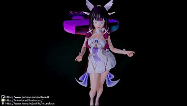 Mmd - Lumine X Columbina Sex thumbnail