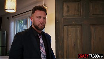 Latina stepdaughter Isa Bella lost her virginity with big dick stepfather after babe gave him a blowjob and enjoyed his big dick 