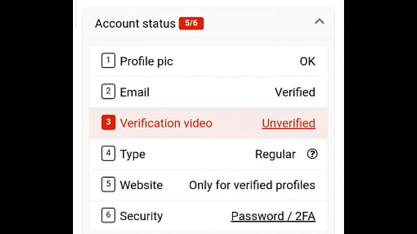 Verification video
