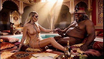 Harem Princes Slave For Bbc Bůack Dick (ai Movie) thumbnail