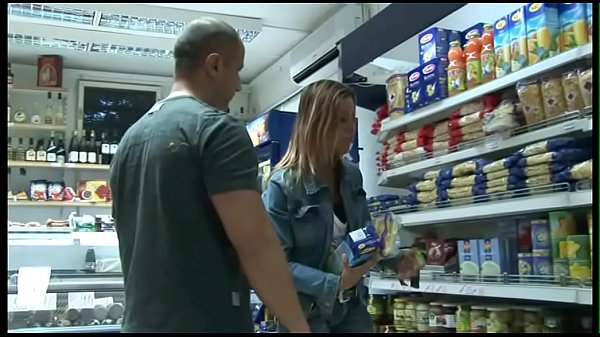 Nonton In The Supermarket She Fucks The Cashier thumbnail